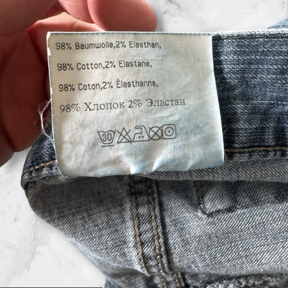 Set Of 2 Alberto Tommy Stretch Ring Jeans Mens Size 60/ USA 44 Inseam 33 In - Picture 11 of 15